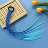 Children's colorful braid ponytail dirty braid accessories hair ring wig headdress children's wig ponytail twist braid