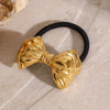 Women's Simple Style Classic Style Bow Knot 304 Stainless Steel Hair Tie