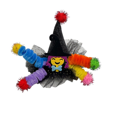 Children's Halloween Ghost Wizard's Hat Barrettes Baby Ghost Festival Clip Funny Pumpkin Hair Clip Side Clip Hair Accessories Headdress