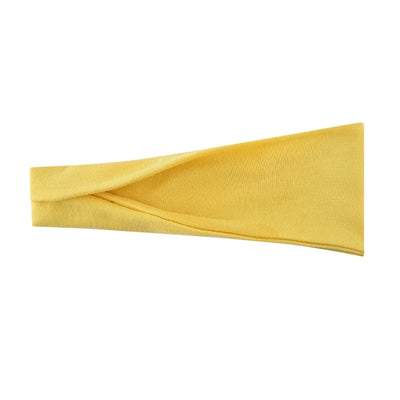 basic simple style solid color cloth printing hair band