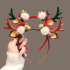 Christmas Cute Sweet Women's Antlers Imitation Antlers Flocking Hair Band