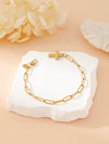 Retro Simple Style Cross 304 Stainless Steel 18K Gold Plated Bracelets In Bulk