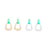 1 Pair Elegant Simple Style U Shape Plating Copper Drop Earrings