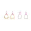 1 Pair Elegant Simple Style U Shape Plating Copper Drop Earrings