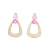 1 Pair Elegant Simple Style U Shape Plating Copper Drop Earrings