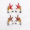 Christmas Cute Women's Christmas Hat Letter Elk Plastic Iron Hair Clip