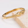 Simple Style Commute Geometric 304 Stainless Steel 18K Gold Plated Bangle In Bulk