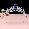 Baroque Vintage Black Luxury Crown Bridal Tiara Wedding Dress Wedding 18th Birthday Female Crown  New