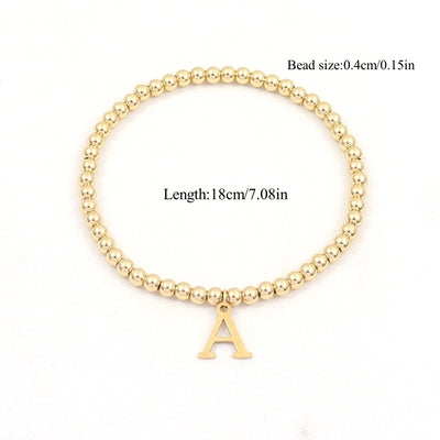 Simple Style Classic Style Letter 201 Stainless Steel 304 Stainless Steel Bracelets In Bulk