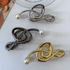 Women's Alloy/silver plating/gold plating Pearl Natural Inlaid Pearls Headdress