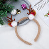 Christmas Cute Sweet Women's Antlers Imitation Antlers Flocking Hair Band