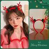 Christmas Cute Sweet Women's Antlers Imitation Antlers Flocking Hair Band