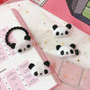 cute panda plush handmade hair clip hair tie brooches 1 piece