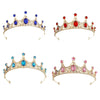 Bride Jewelry Alloy Headwear Girls' Birthday Gift Hair Accessories Girls' Crown Fashion Headband Princess Crown