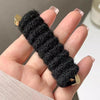 Wool telephone line head rope hair braiding artifact  new rubber band Japanese straight hair band dopamine hair accessories