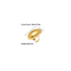 Jewelry Simple Style Triangle Square Oval 304 Stainless Steel 14K Gold Plated Open Rings