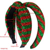 Christmas Retro Simple Style Classic Style Women's Geometric Sequin Alloy Hair Band