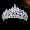 Beautiful bridal headdress crystal bow Bridal Crown Crown dress accessories Crown elegant high-grade hair accessories