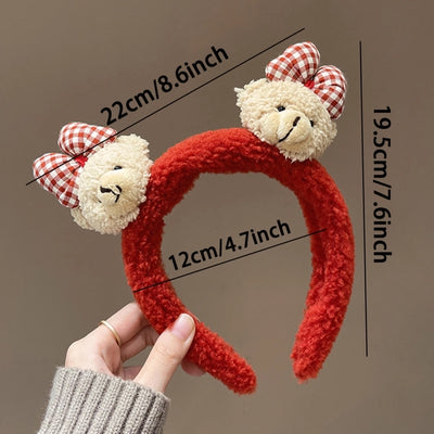 Cute Women's Animal Plush Hair Band