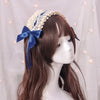 Stall  Lolita hair band Japanese cute girl headdress Lolita hair accessories cosplay maid lace hair band