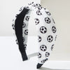 Casual Elegant Women's Football Cloth Printing Hair Band