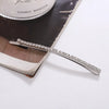 casual solid color rhinestone plating inlay hair clip