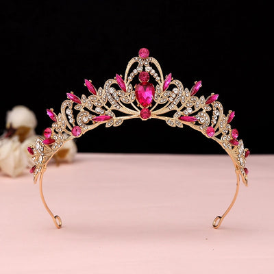 Baroque Vintage Black Luxury Crown Bridal Tiara Wedding Dress Wedding 18th Birthday Female Crown  New