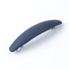 simple style solid color stainless steel hair clip 1 piece