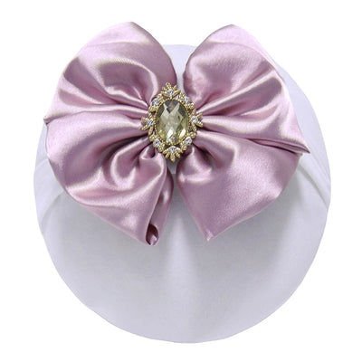 cartoon style bow knot arylic diamond hair band 1 piece