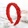 simple style braid twist cloth handmade hair band 1 piece