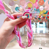 children&#39;s cartoon  color wig hair rope headdress cheap scrunchies