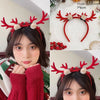 Christmas Cute Sweet Women's Antlers Imitation Antlers Flocking Hair Band