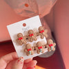 cute gingerbread resin hair clip 1 piece