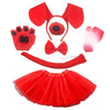 source of new dachshund dog hairband spotted dog nose mesh skirt set performance dress props headdress female