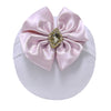 cartoon style bow knot arylic diamond hair band 1 piece