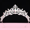 Baroque Vintage Black Luxury Crown Bridal Tiara Wedding Dress Wedding 18th Birthday Female Crown  New