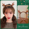 Christmas Cute Sweet Women's Antlers Imitation Antlers Flocking Hair Band