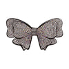 Women's Simple Style Shiny Bow Knot Brass Inlay Rhinestones Hair Clip