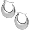 1 Pair Simple Style Commute Geometric Plating 304 Stainless Steel Earrings