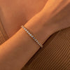 Simple Style Classic Style Shiny Geometric 304 Stainless Steel Bracelets In Bulk