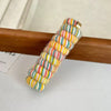 Wool telephone line head rope hair braiding artifact  new rubber band Japanese straight hair band dopamine hair accessories