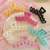 Dopamine love hairpin female  new shark clip hairpin back head updo hair clip sweet headdress