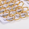 1 Pack of 12 Pairs Casual Simple Style Classic Style Stripe Spiral Stripe 304 Stainless Steel Hoop Earrings Earrings