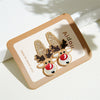 Christmas Sweet Women's Christmas Tree Santa Claus Elk Hair Clip